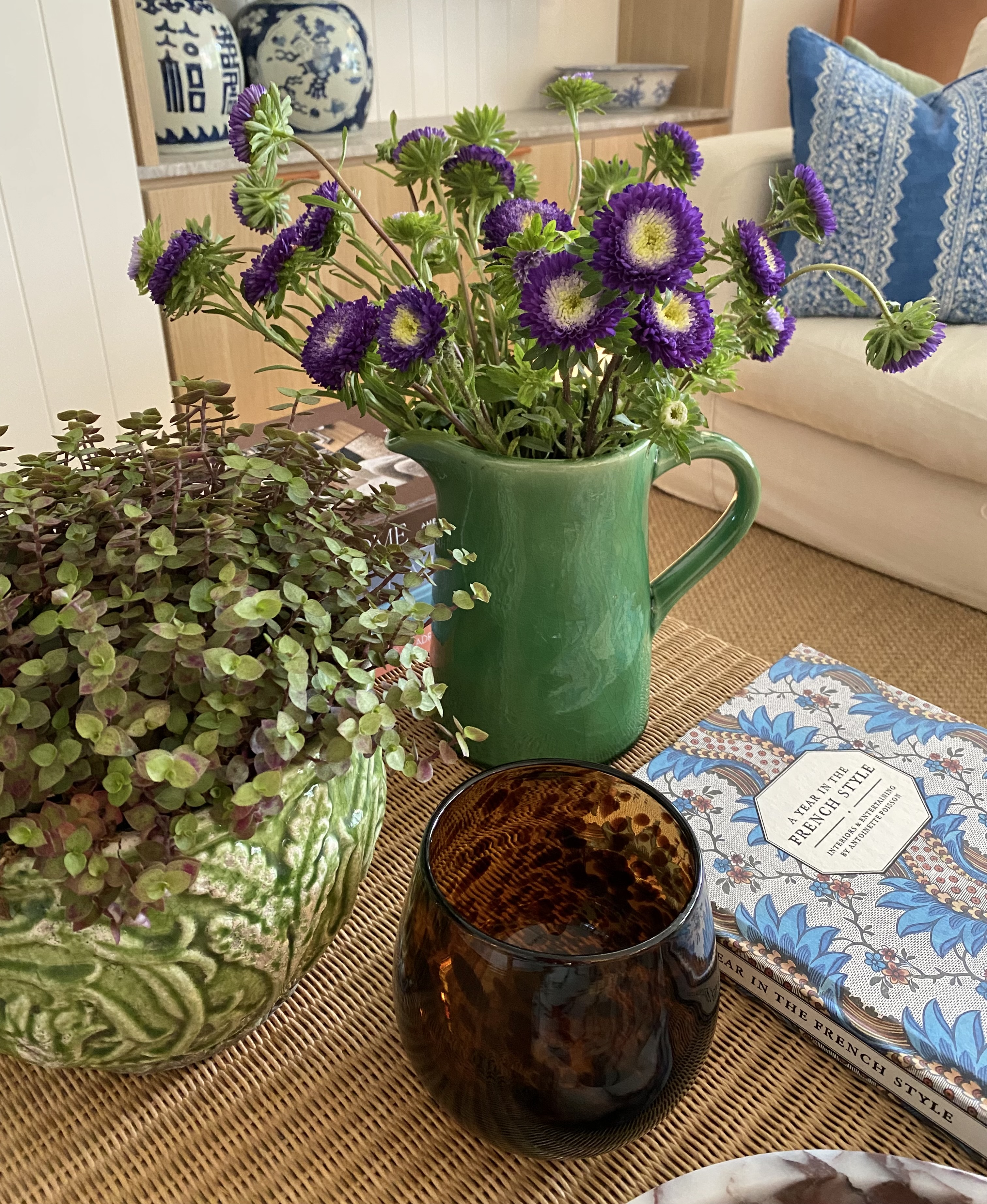 Organic elements in an interior, The Style Workshop Sydney