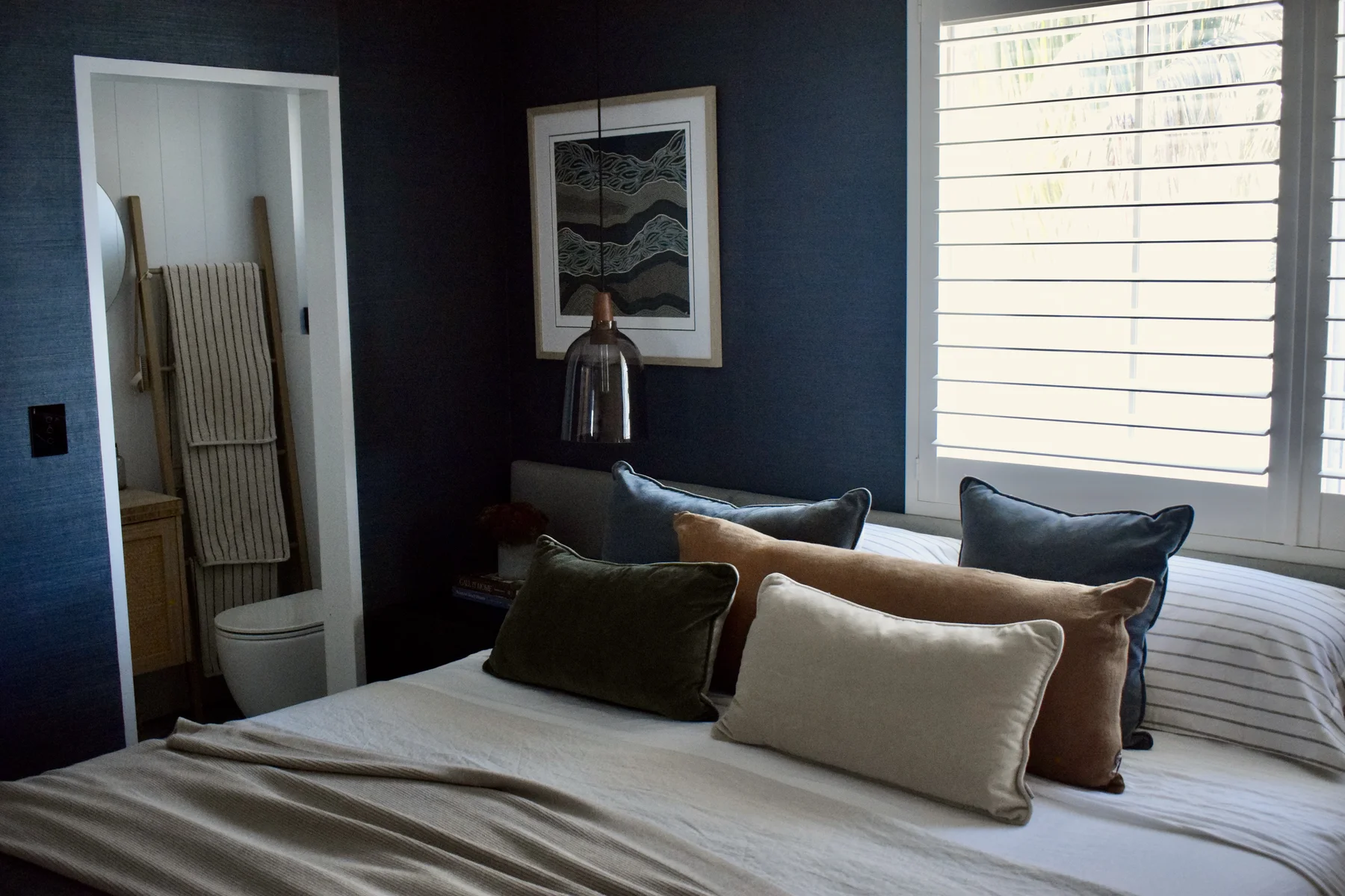 Dee Why beachside apartment parents' retreat interior design by The Style Workshop, Northern Beaches