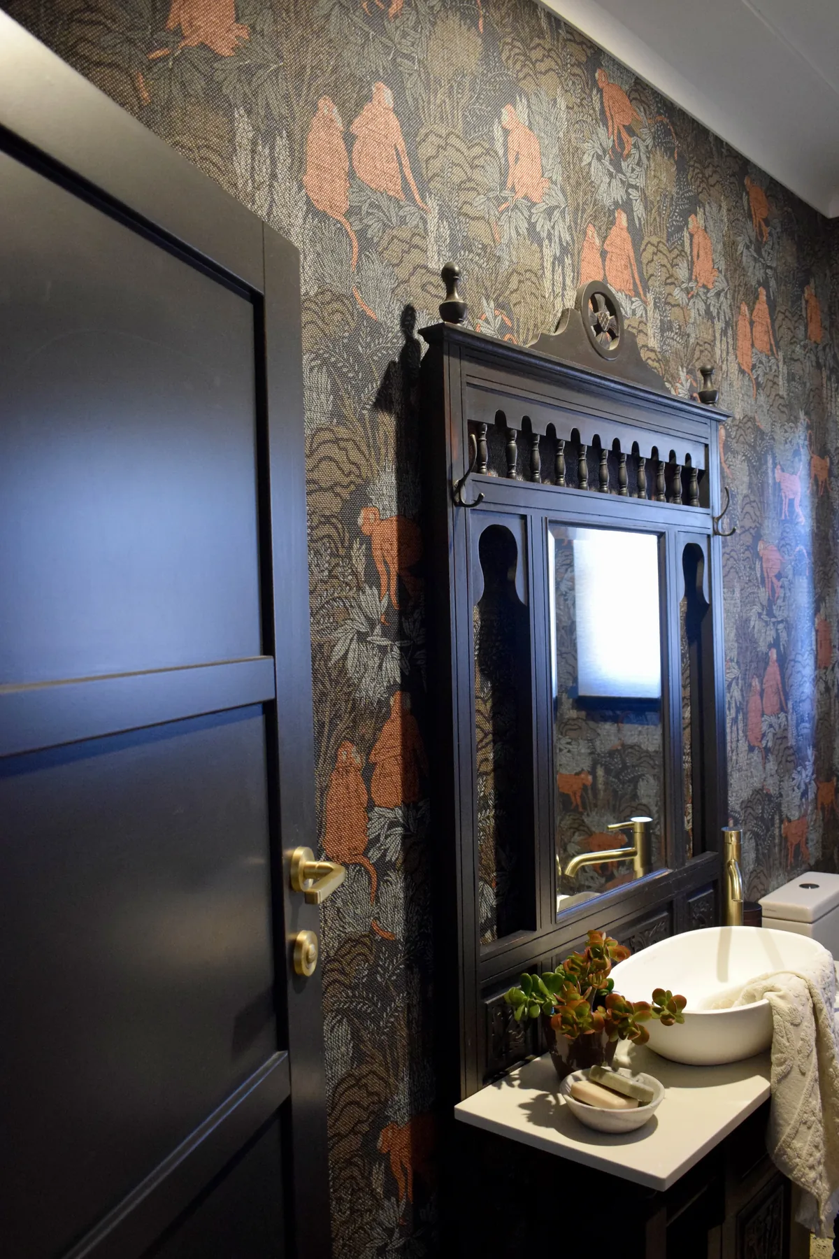 Mosman 1920s Powder Room interior design by The Style Workshop, Mosman, Lower North Shore