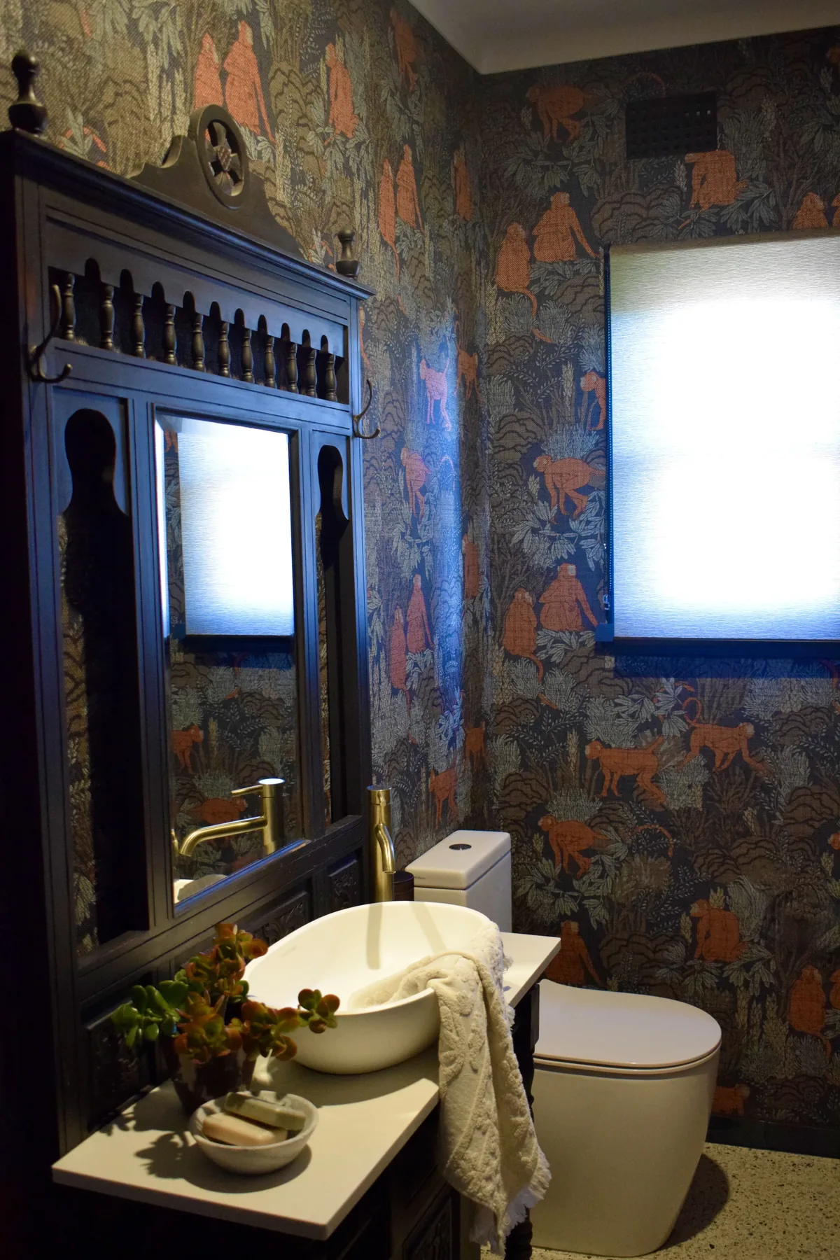 Mosman 1920s Powder Room interior design by The Style Workshop, Mosman, Lower North Shore