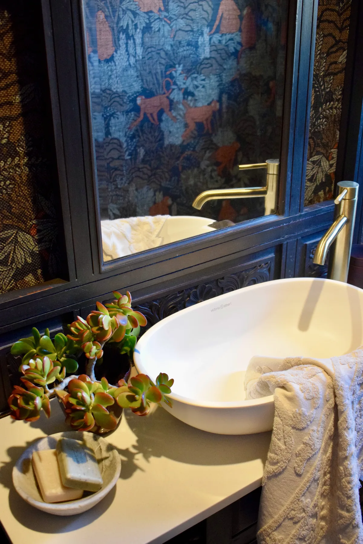 Mosman 1920s Powder Room interior design by The Style Workshop, Mosman, Lower North Shore